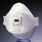 3M 9322J-DS2三面立体構造使い捨て式マスク 排気弁あり