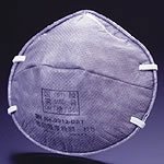 3M 9913-DS1活性炭入使い捨て式マスク 排気弁なし