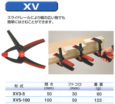ベッセイ XV グリップクランプ