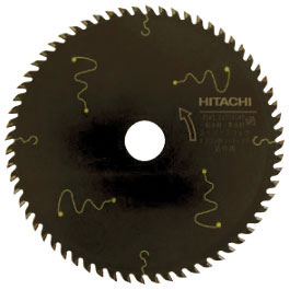 スーパーブラックチップソー フッ素コーティング 集成材/一般木材用