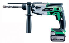 日立工機 コードレスロータリハンマドリル
