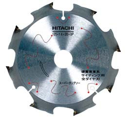 全ダイヤチップソー 硬質窯業系サイディング用