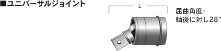 日立 ユニバーサルジョイント 12.7Sq