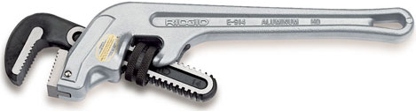 RIDGID アルミエンドパイプレンチ