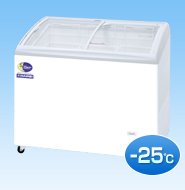 ダイレイ　無風冷凍ショーケース　マイナス25℃業務用冷凍庫　RIO-100S