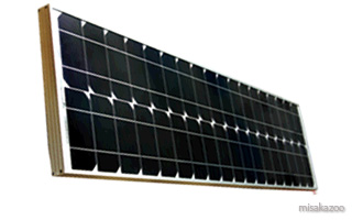 DENRYO　ソーラーパネル　55W　単結晶シリコン