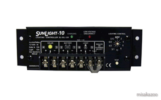 DENRYO　SunLight　PWMチャージコントローラー　システム電圧24V　DC負荷タイマー付