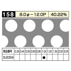 SUS304p`O^@f158@TCYF1m x 2m