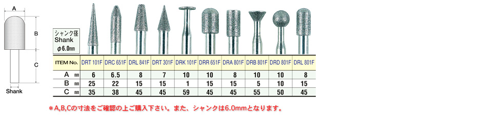 ツボサン 481 ダイヤモンドビット単品 ダイヤ粒度#200