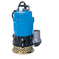 ツルミポンプ　水中ハイスピンポンプ　一般工事排水用　非自動形　0.4kW