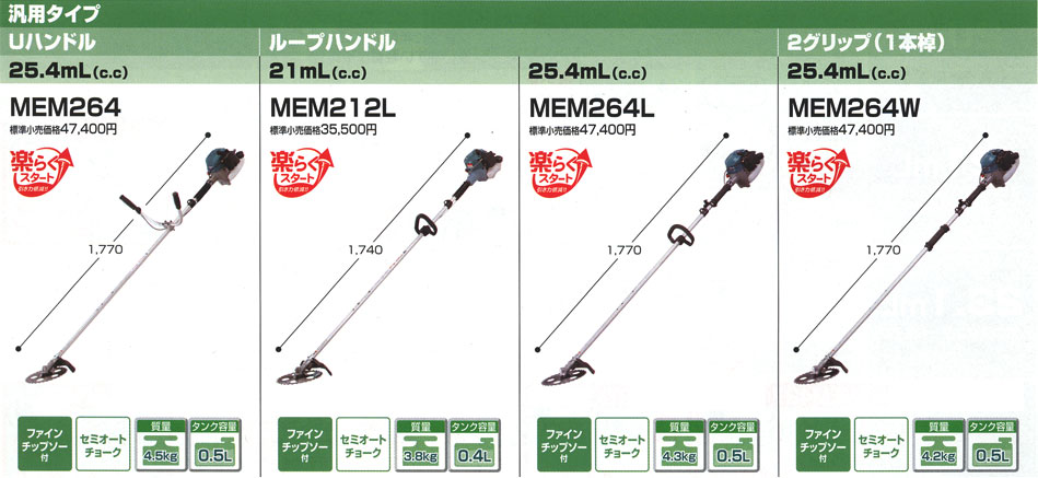 マキタ エンジン刈り払い機 汎用型